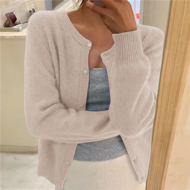 Women's Round Neck Cardigan | Stylish