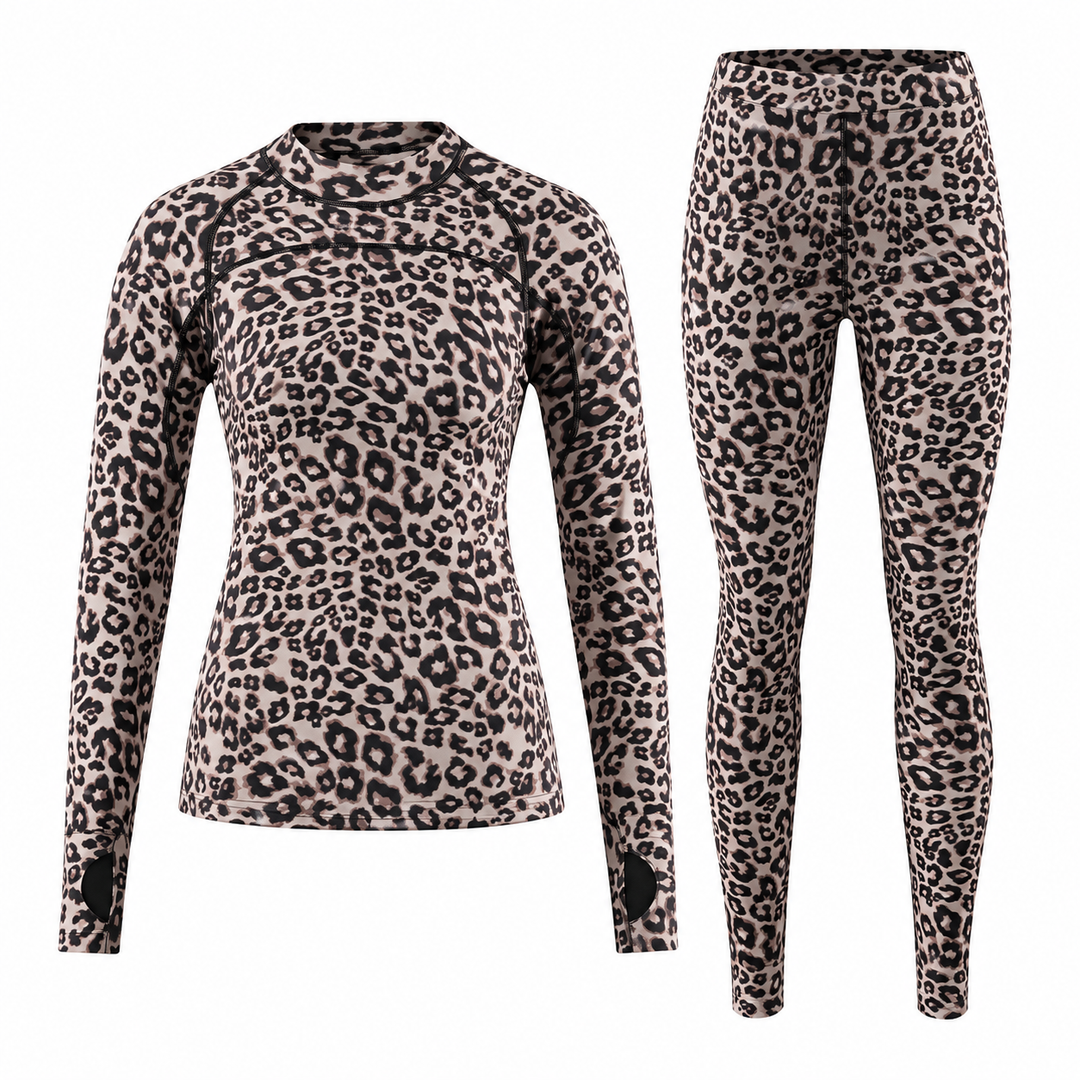 Women’s Ski Thermals Set with Top and Leggings | Winter