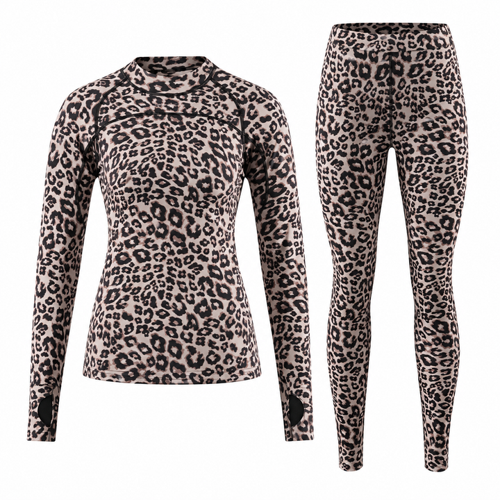 Women’s Ski Thermals Set with Top and Leggings | Winter