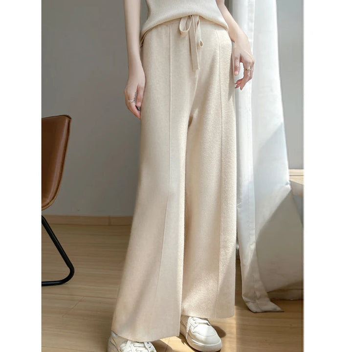 Women's Relaxed Fit Wide Leg Trousers | Winter