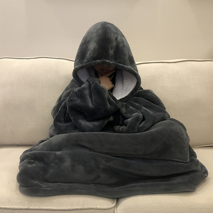 Women's Winter Wearable Hoodie Blanket | Oversized