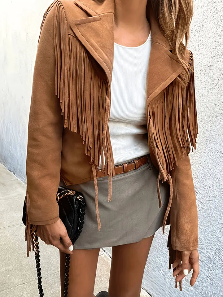 Women's Fringe Jacket | Stylish