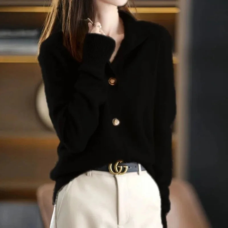 Women's Knit Button Up Cardigan | Winter