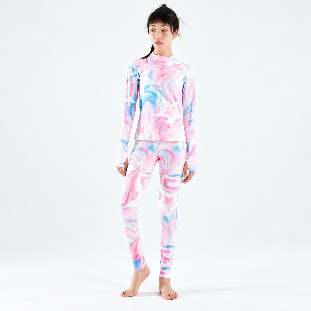 Women’s Ski Thermals Set with Top and Leggings | Winter