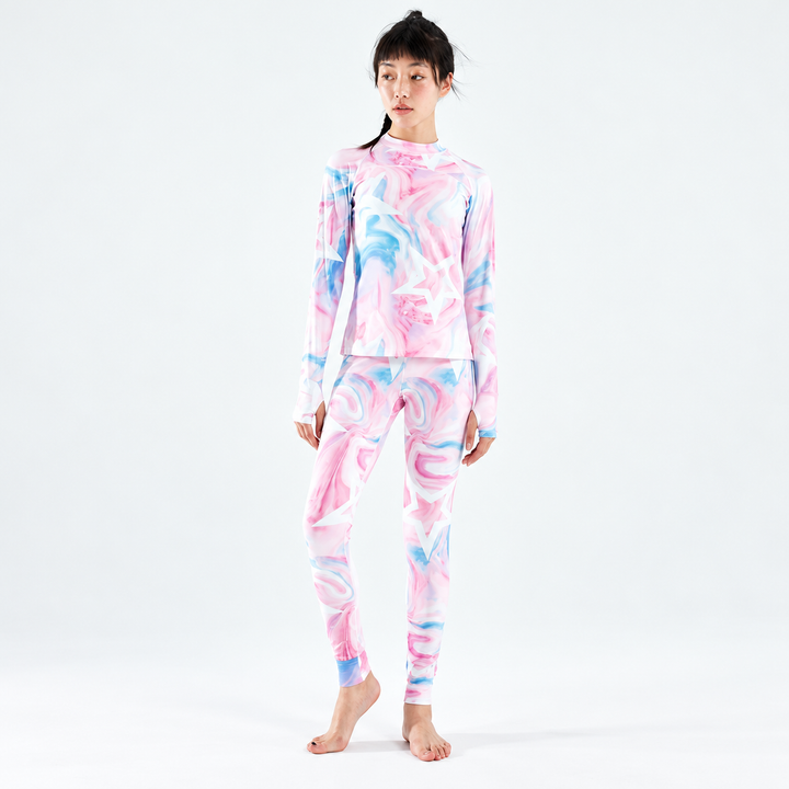 Women’s Ski Thermals Set with Top and Leggings | Winter