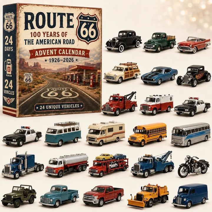 Christmas Sports Cars And Bikes Advent Calendar | 24 Days