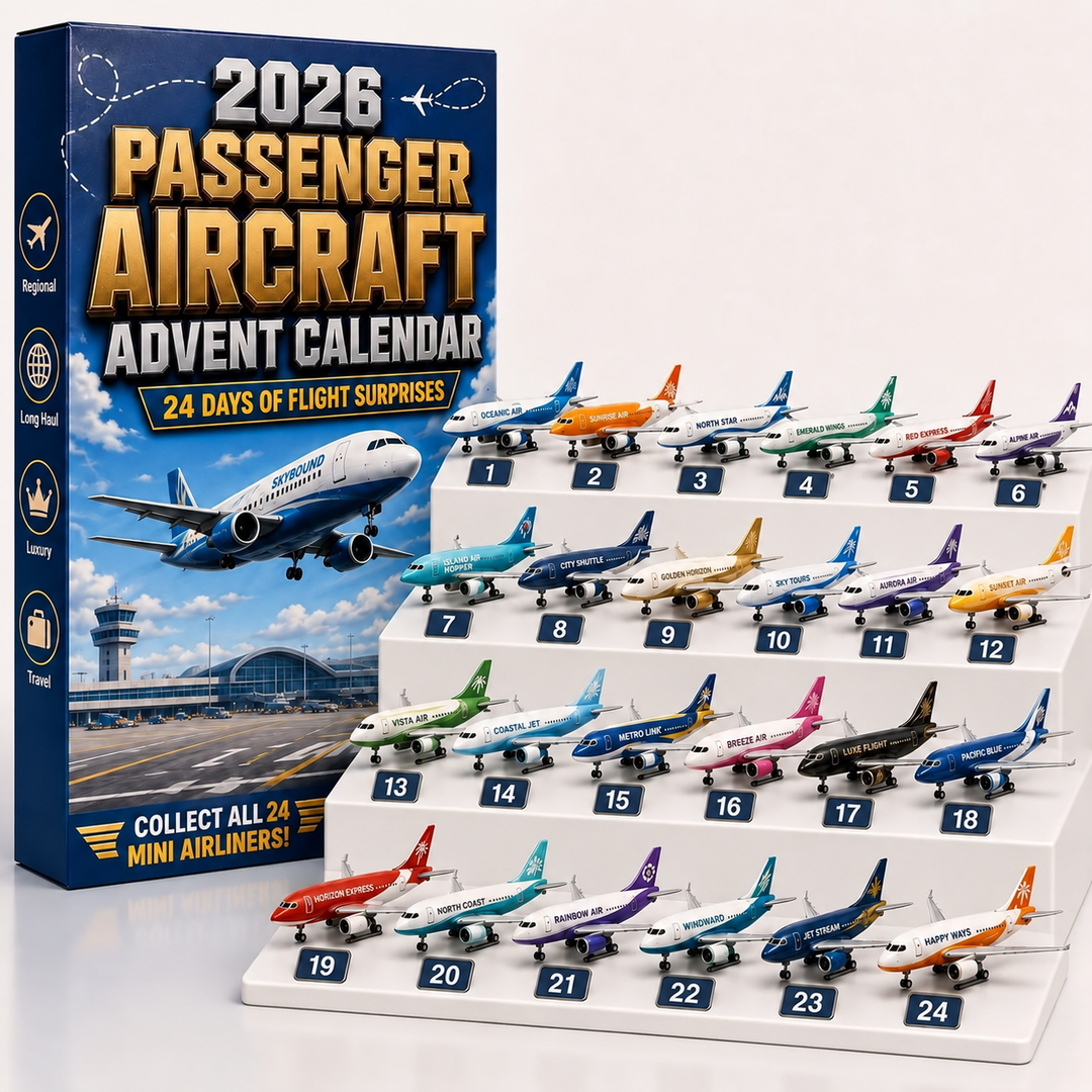 Aircraft And Tank Advent Calendar 24 Days | Christmas