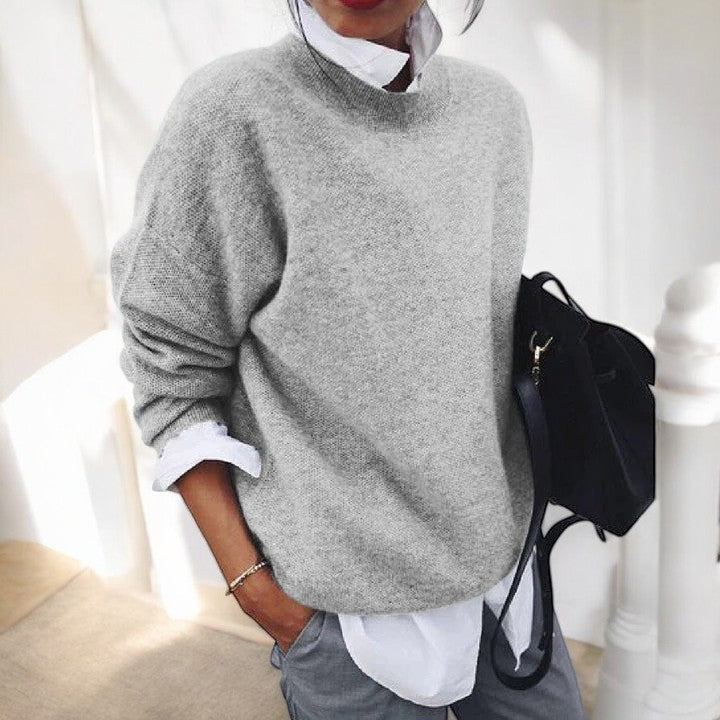 Women's Relaxed-Fit Knit Sweater | Casual