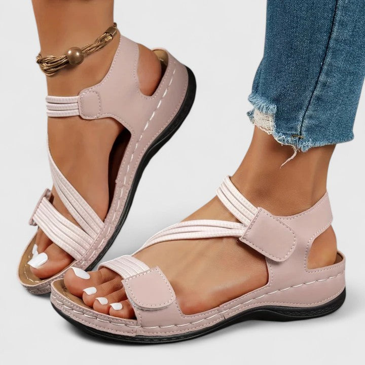 Women's Casual Adjustable Straps Comfort Sandals | Ankle Strap