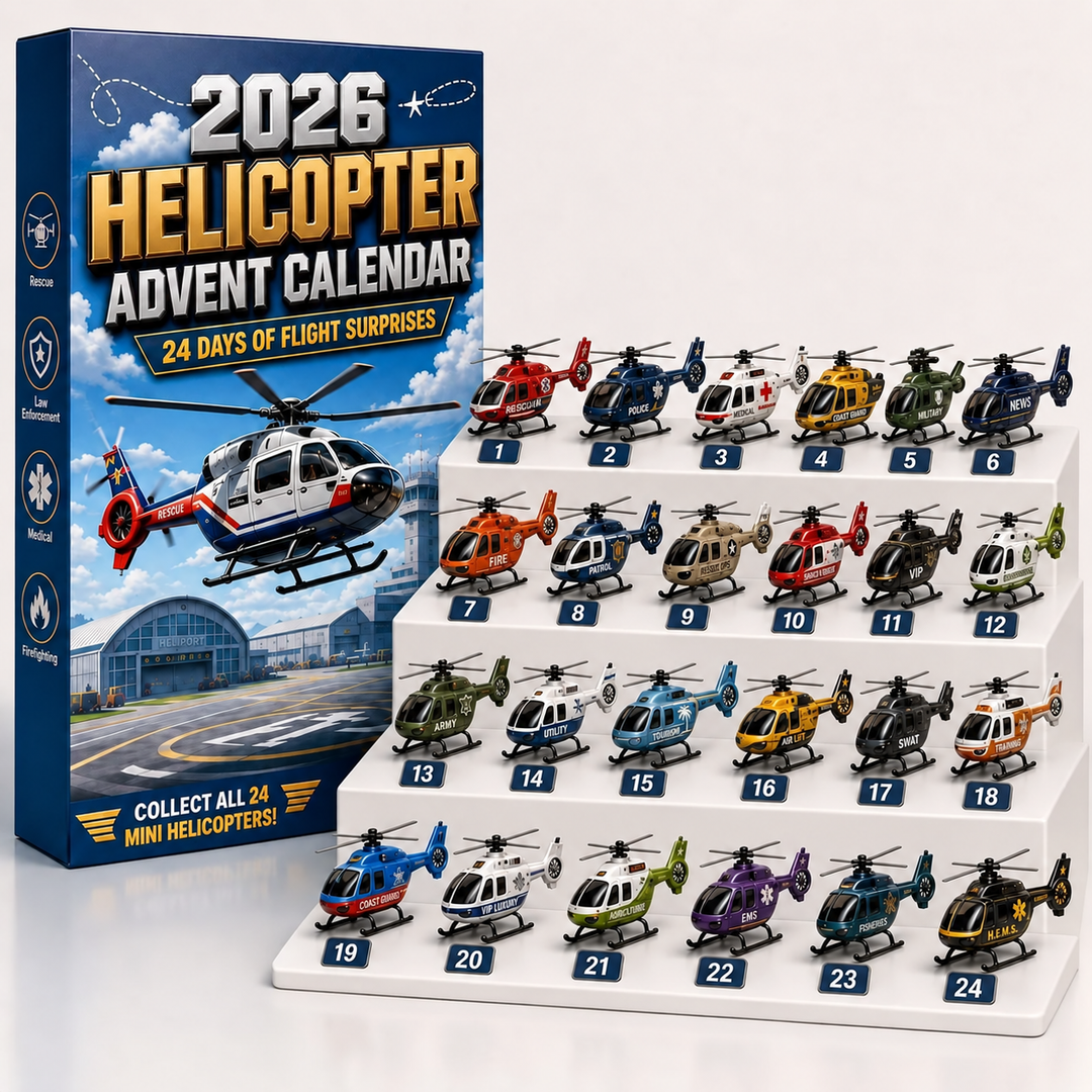 Aircraft And Tank Advent Calendar 24 Days | Christmas