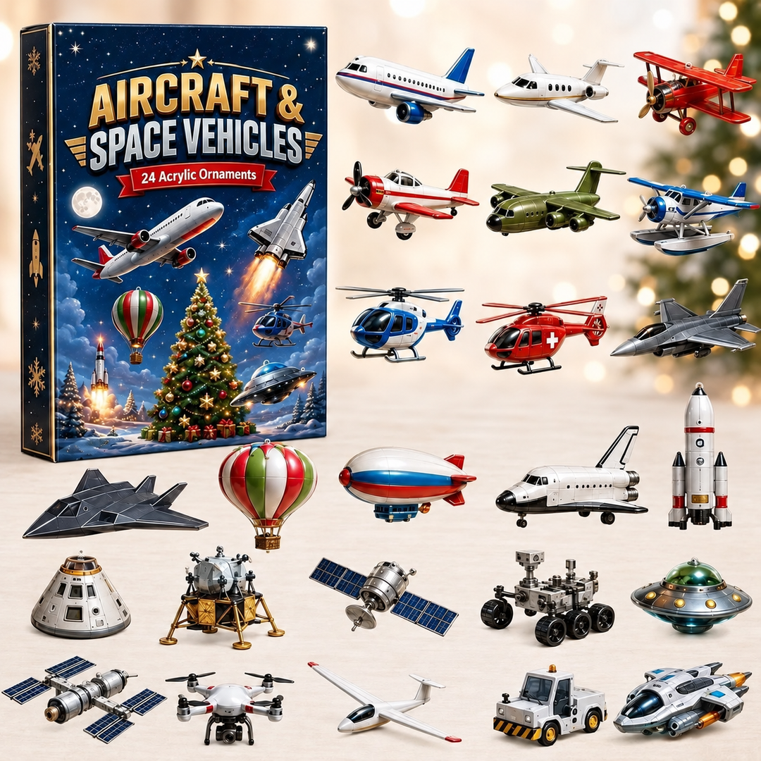 Aircraft And Tank Advent Calendar 24 Days | Christmas