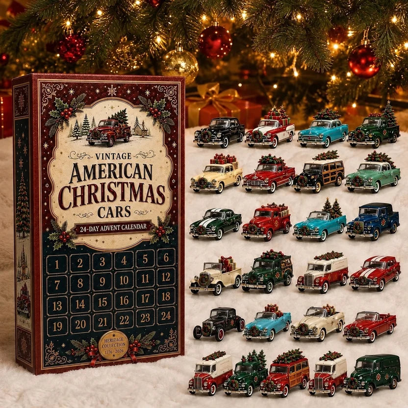 Christmas Sports Cars And Bikes Advent Calendar | 24 Days