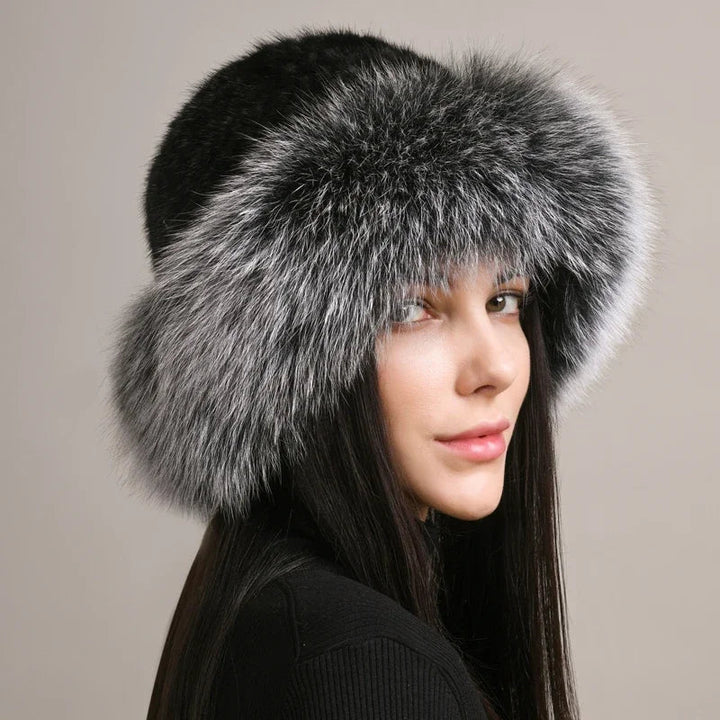 Women's Winter Russian Style Fur Hat | Warm