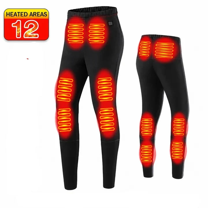 Unisex Electric Snowboarding Thermal Ski Underwear Set | Winter