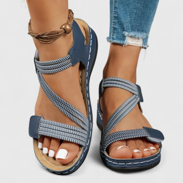 Women's Casual Adjustable Straps Comfort Sandals | Ankle Strap