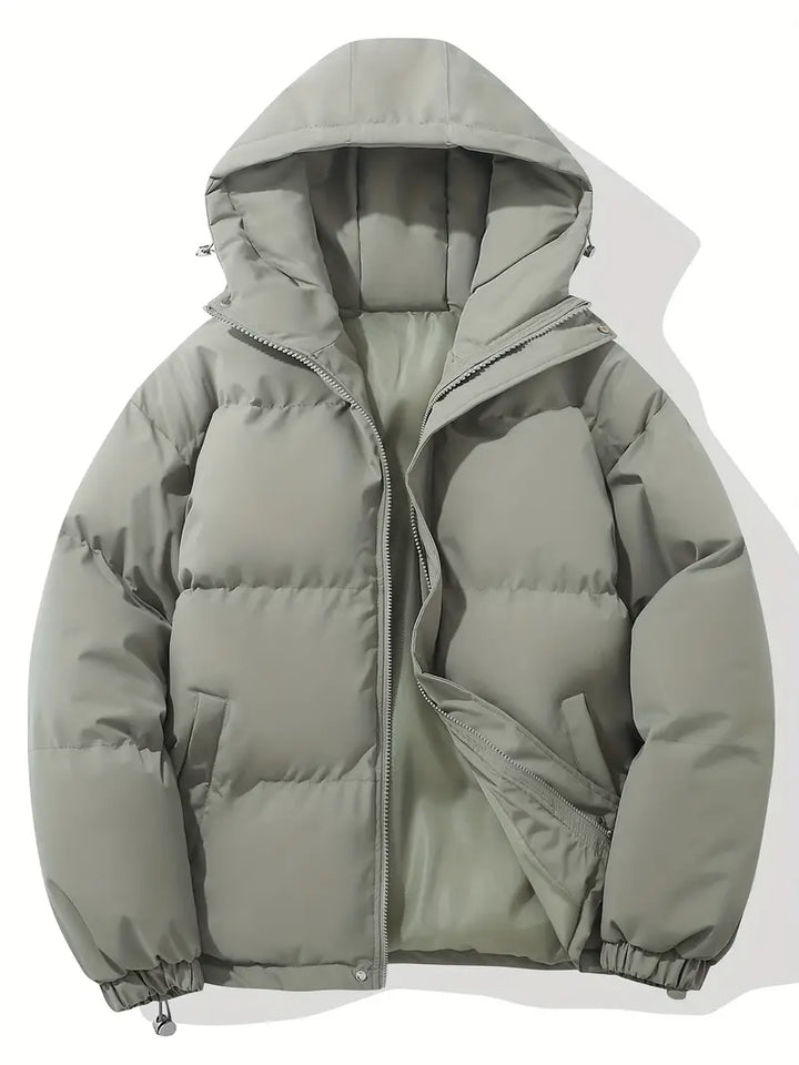 Women's Winter Zip Up Puffer Jacket | Hooded