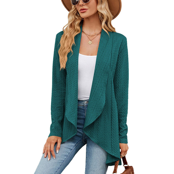 Women's Open Front Cable Knit Cardigan | Casual