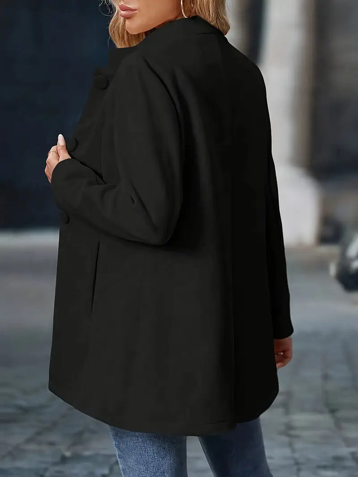 Women's Elegant Winter Coat | Buttons