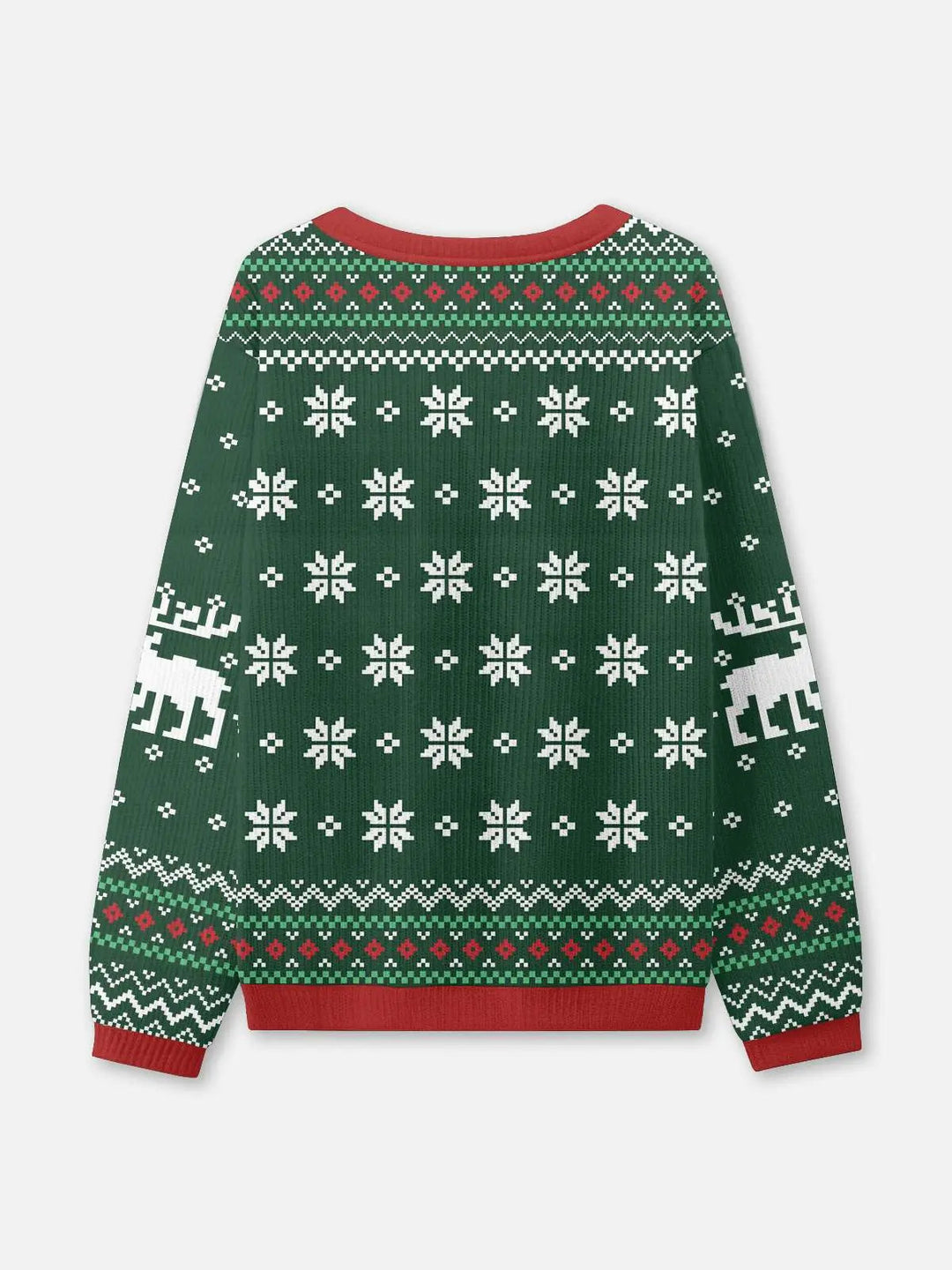 Unisex Winter Rib Christmas Knit Jumper | Round Neck