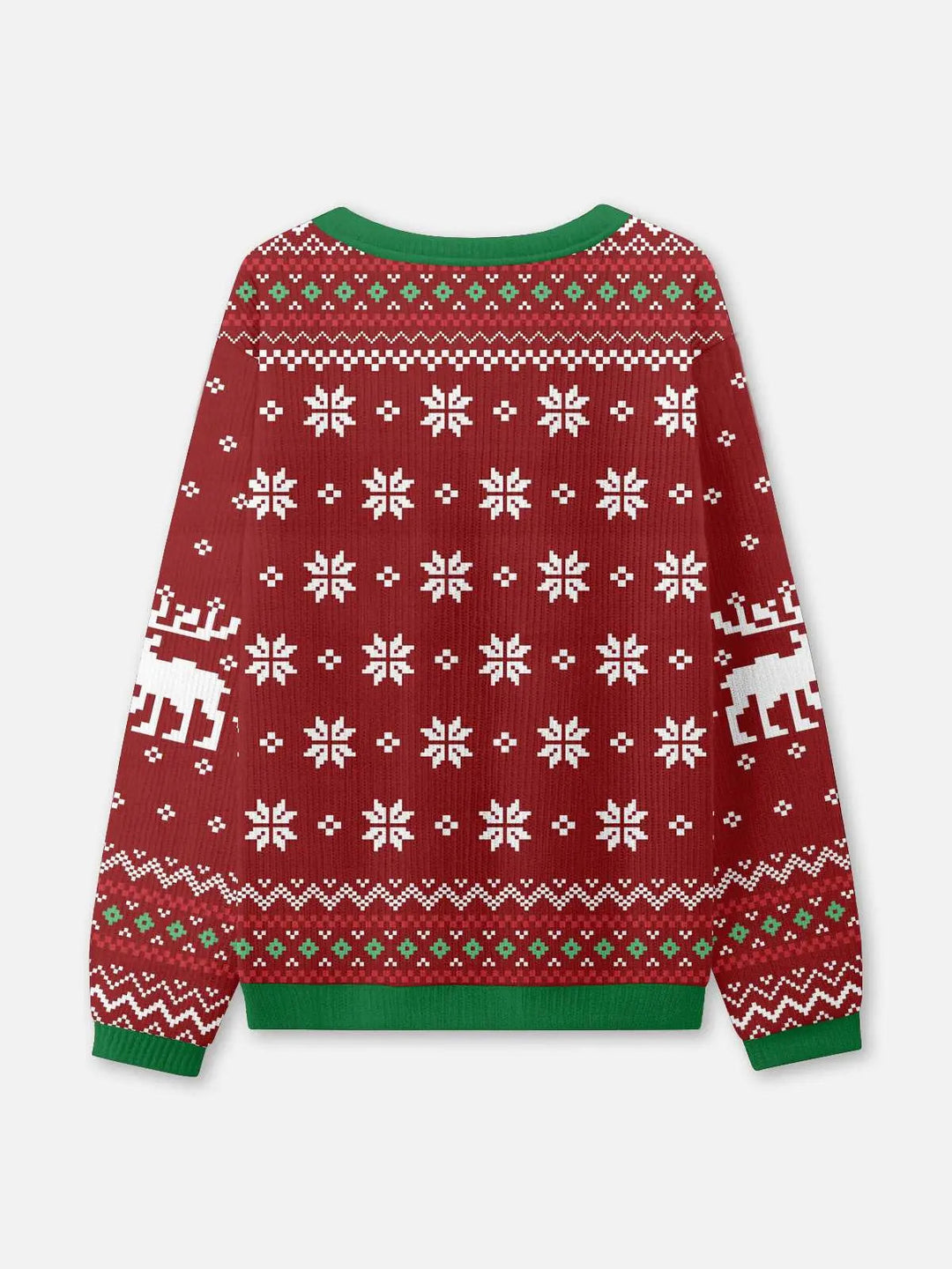 Unisex Winter Rib Christmas Knit Jumper | Round Neck