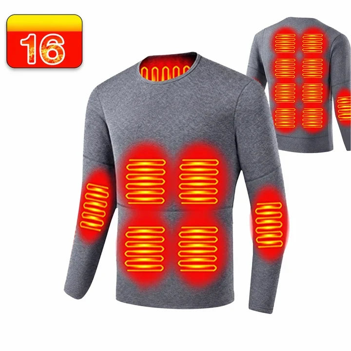 Unisex Electric Snowboarding Thermal Ski Underwear Set | Winter