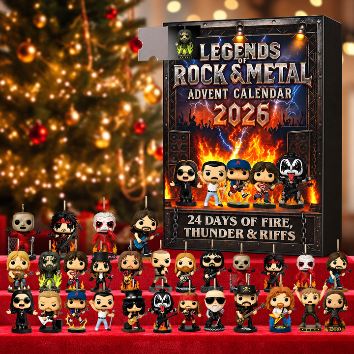 Rock Star Advent Calendar With Mini Collectibles | Christmas