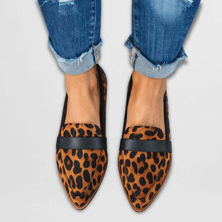 Women's Chique Pointed Toe Work Loafers | Slip On