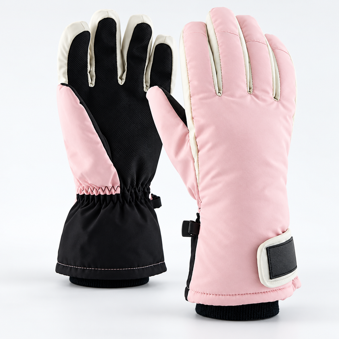 Women's Winter Ski Snow Gloves | Warm