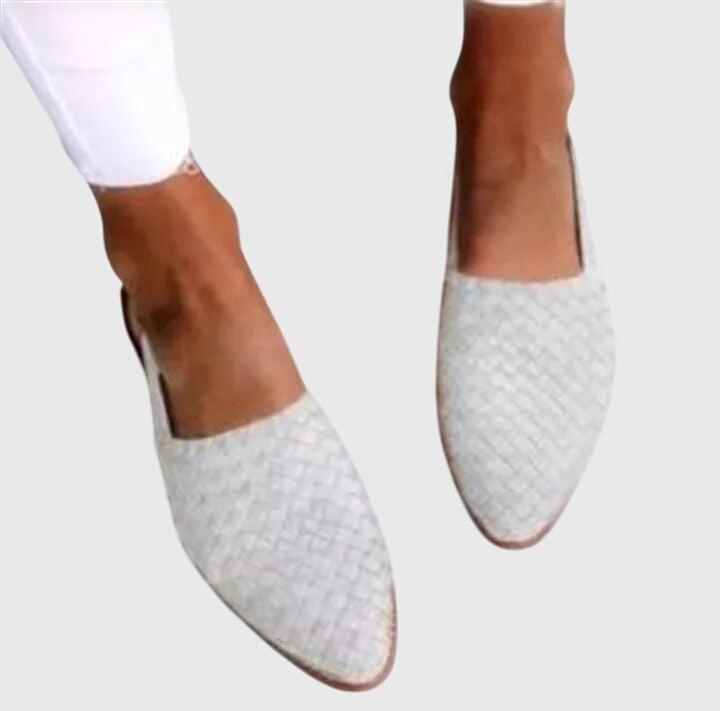 Women's Summer Woven Pattern Casual Sandals | Slingback