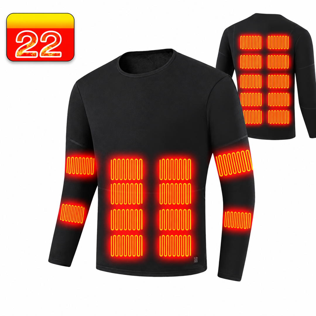 Unisex Electric Snowboarding Thermal Ski Underwear Set | Winter