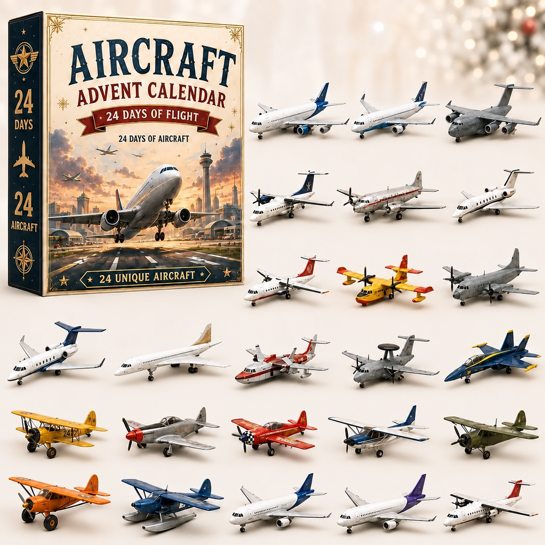 Aircraft And Tank Advent Calendar 24 Days | Christmas