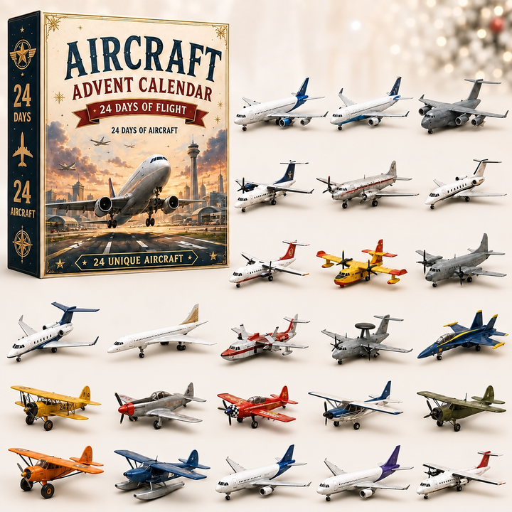Aircraft And Tank Advent Calendar 24 Days | Christmas