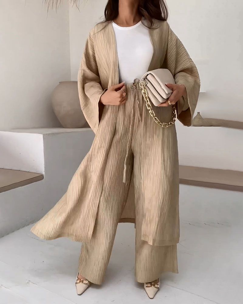Women’s Relaxed Two-Piece Outfit Set | Longline