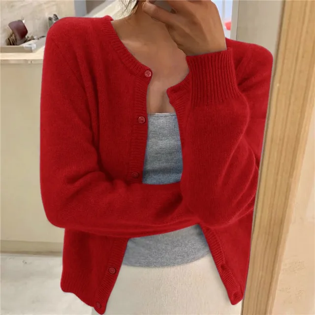 Women's Round Neck Cardigan | Stylish