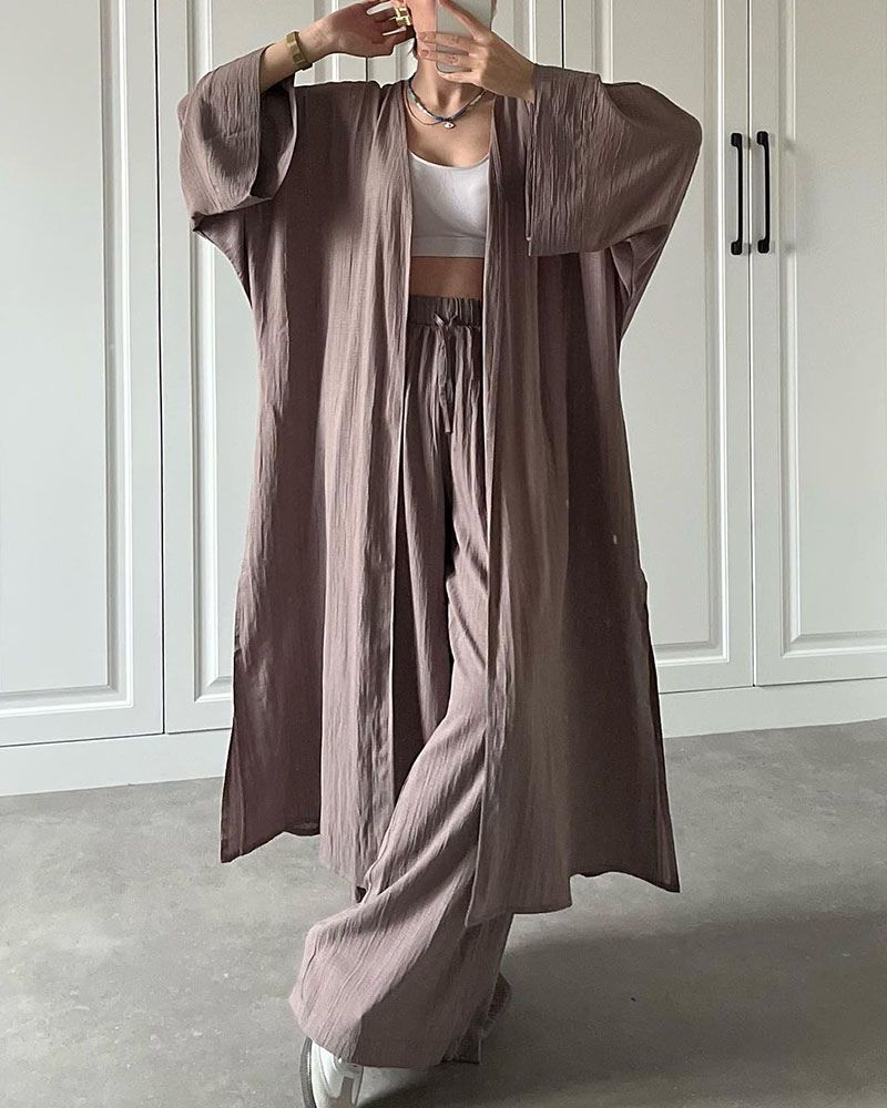 Women’s Relaxed Two-Piece Outfit Set | Longline