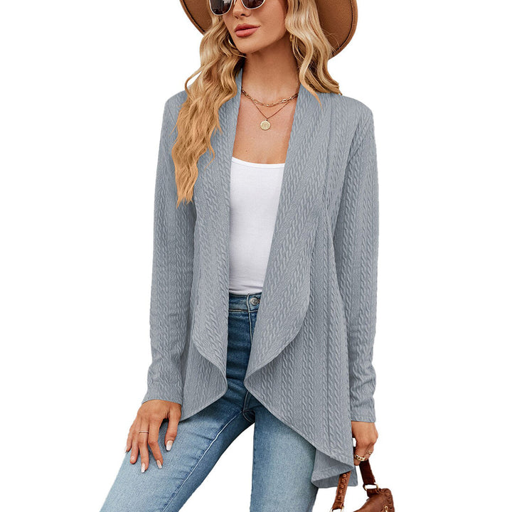 Women's Open Front Cable Knit Cardigan | Casual