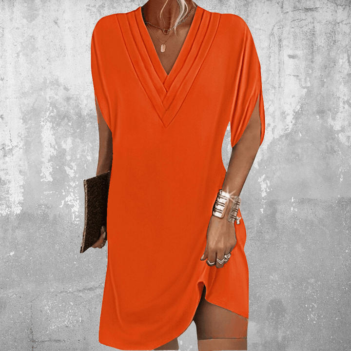 Women's Elegant Loose Dress | Midi