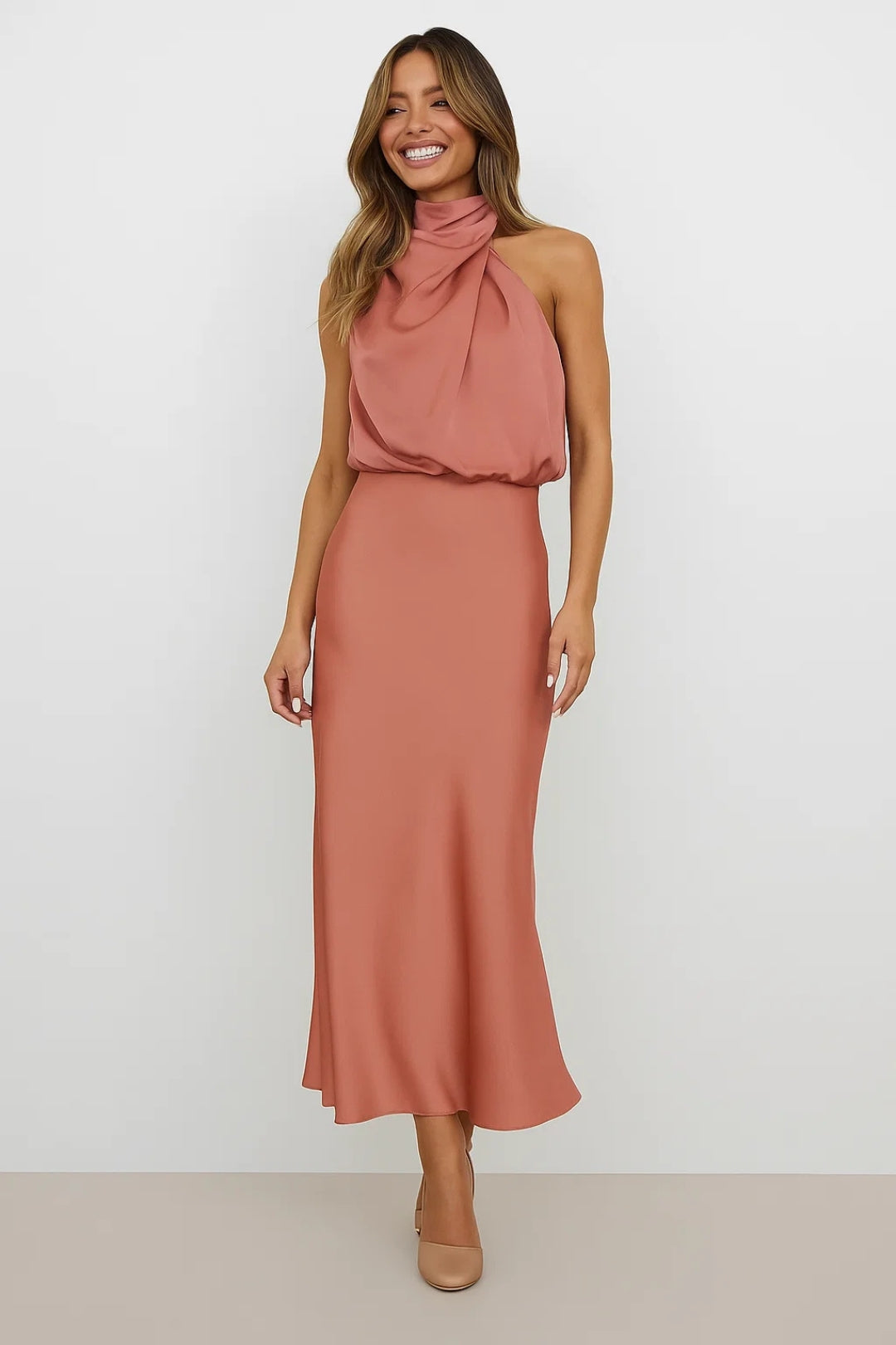 Women's Elegant Wedding Guest Dress | Midi