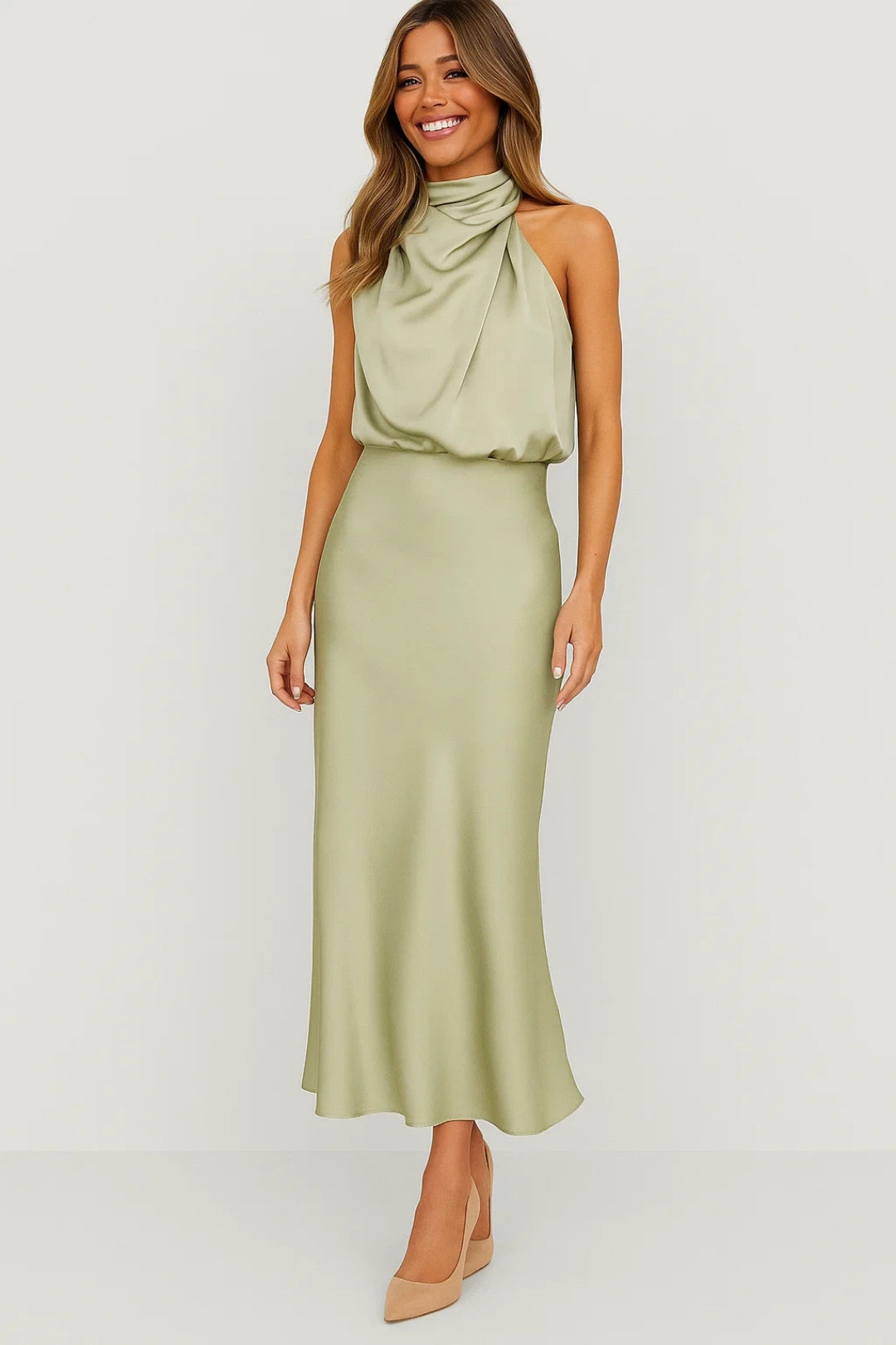 Women's Elegant Wedding Guest Dress | Midi