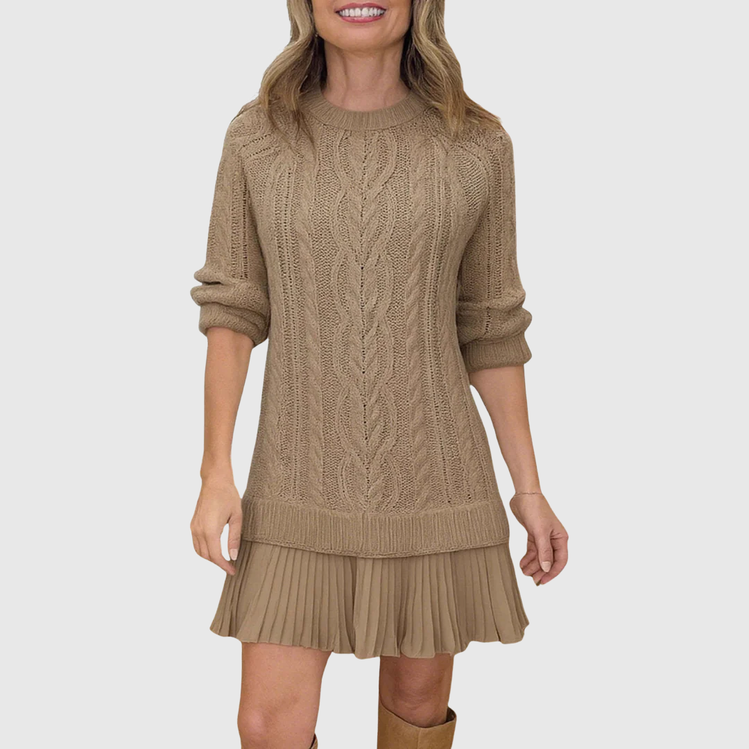 Women's Winter Jumper Dress | Mini