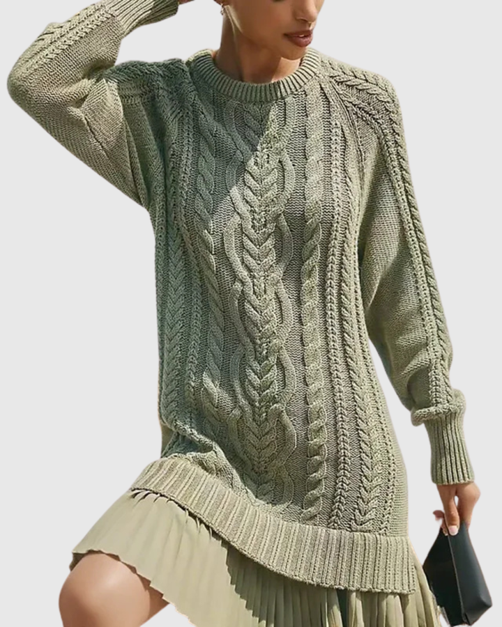 Women's Winter Jumper Dress | Mini