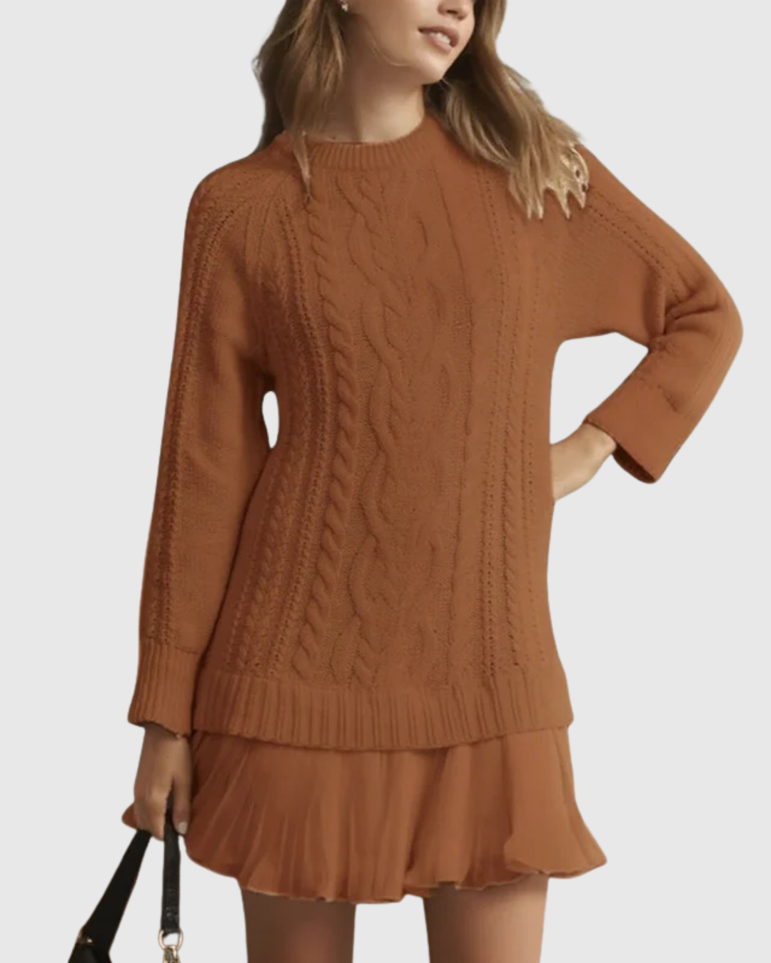 Women's Winter Jumper Dress | Mini