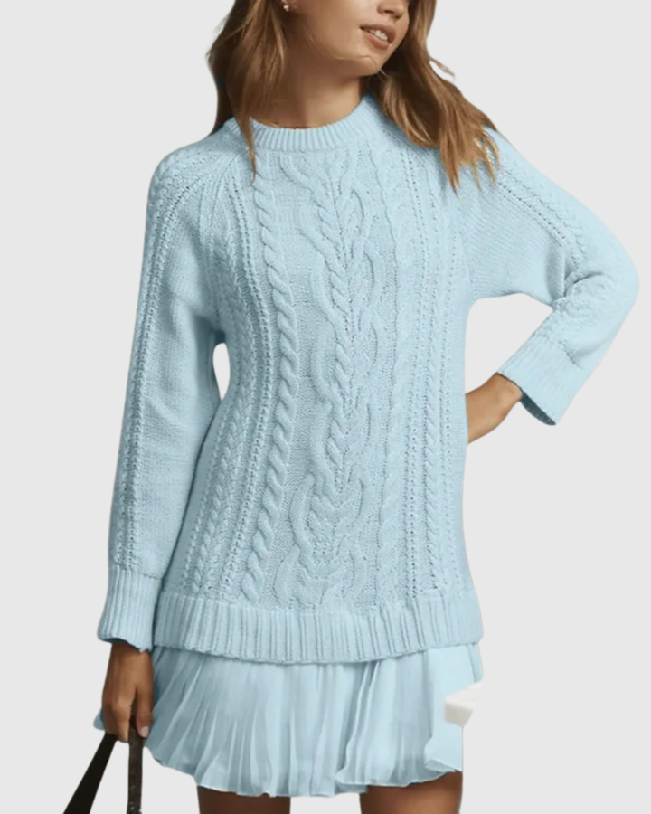 Women's Winter Jumper Dress | Mini