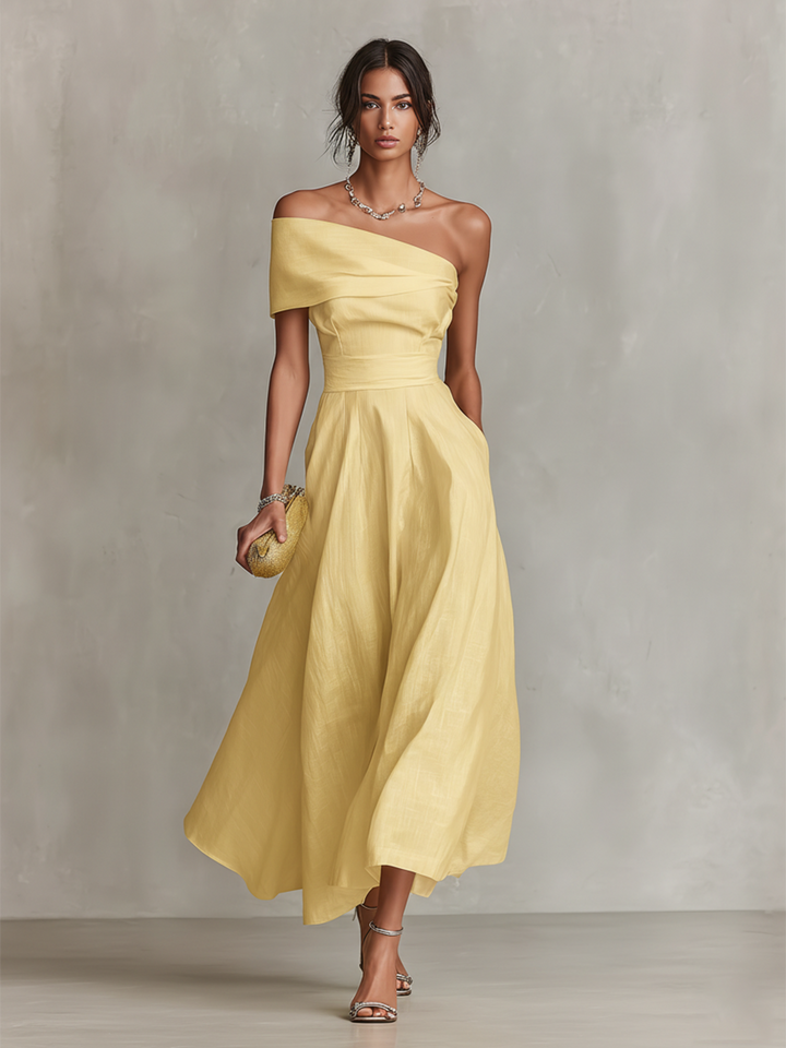Women's One-Shoulder Formal Dress | Maxi