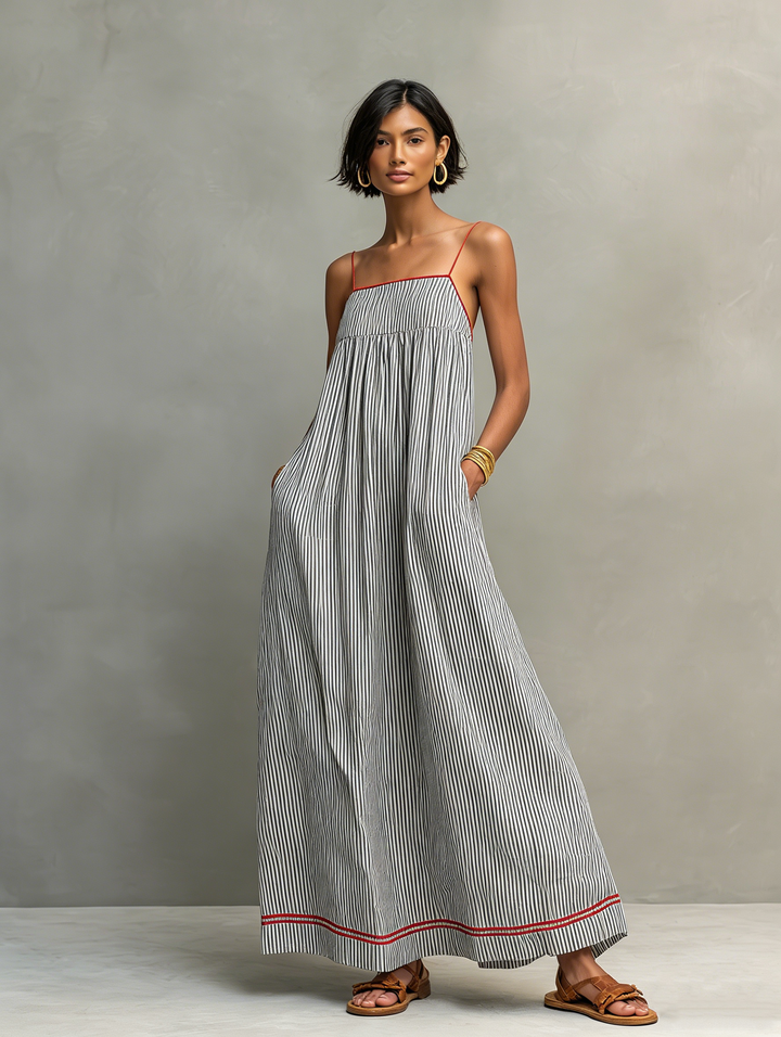 Women's Spaghetti Strap Summer Dress | Maxi