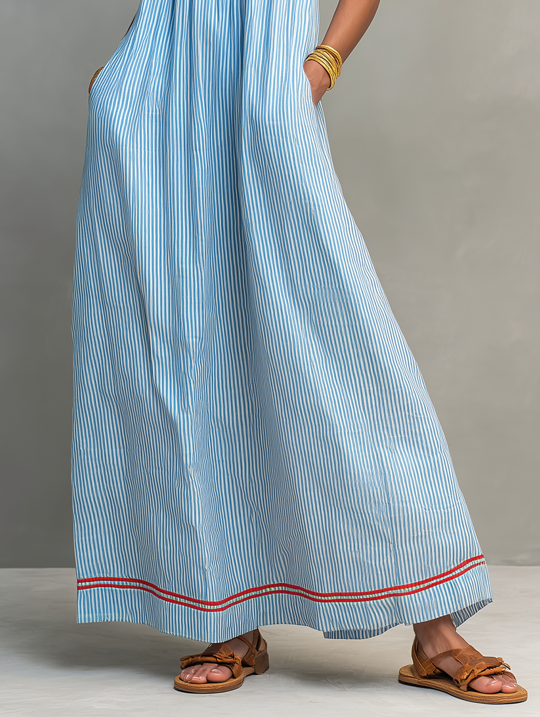 Women's Spaghetti Strap Summer Dress | Maxi