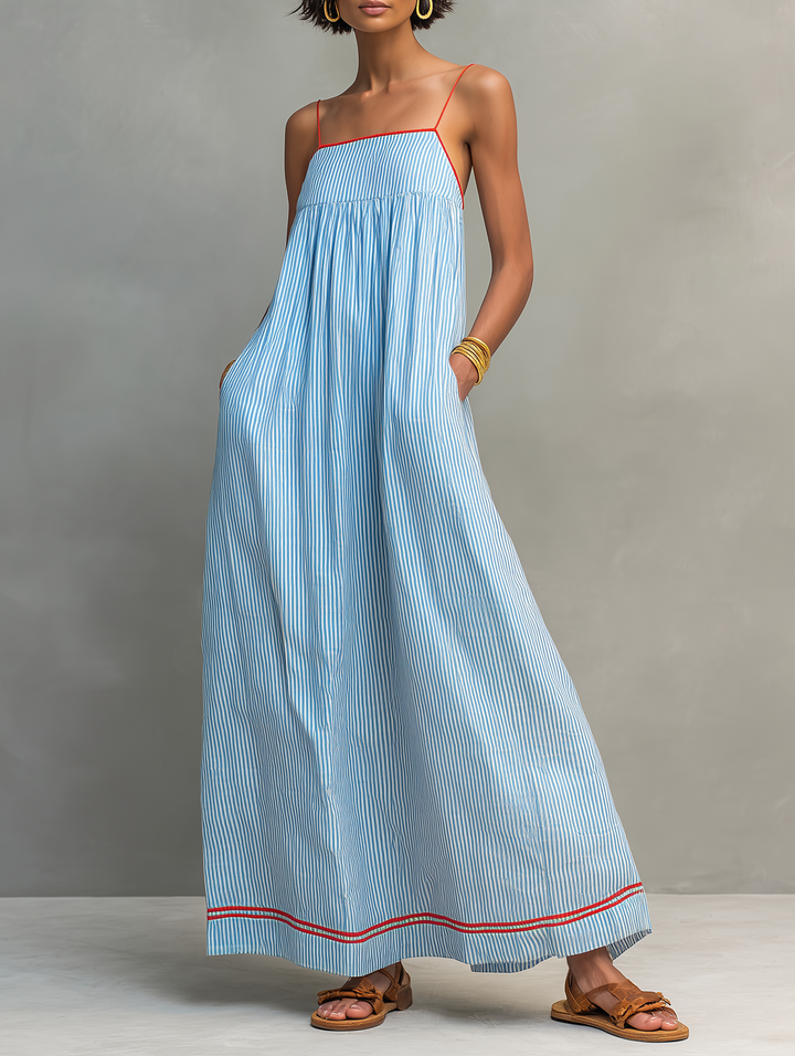 Women's Spaghetti Strap Summer Dress | Maxi