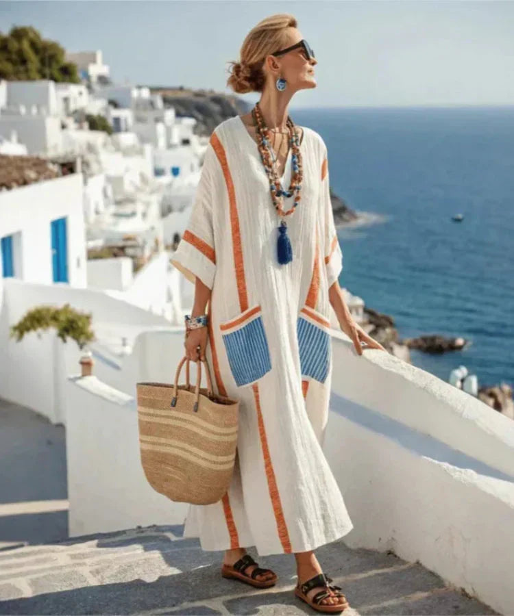 Women's Loose Vacation Dress | Maxi