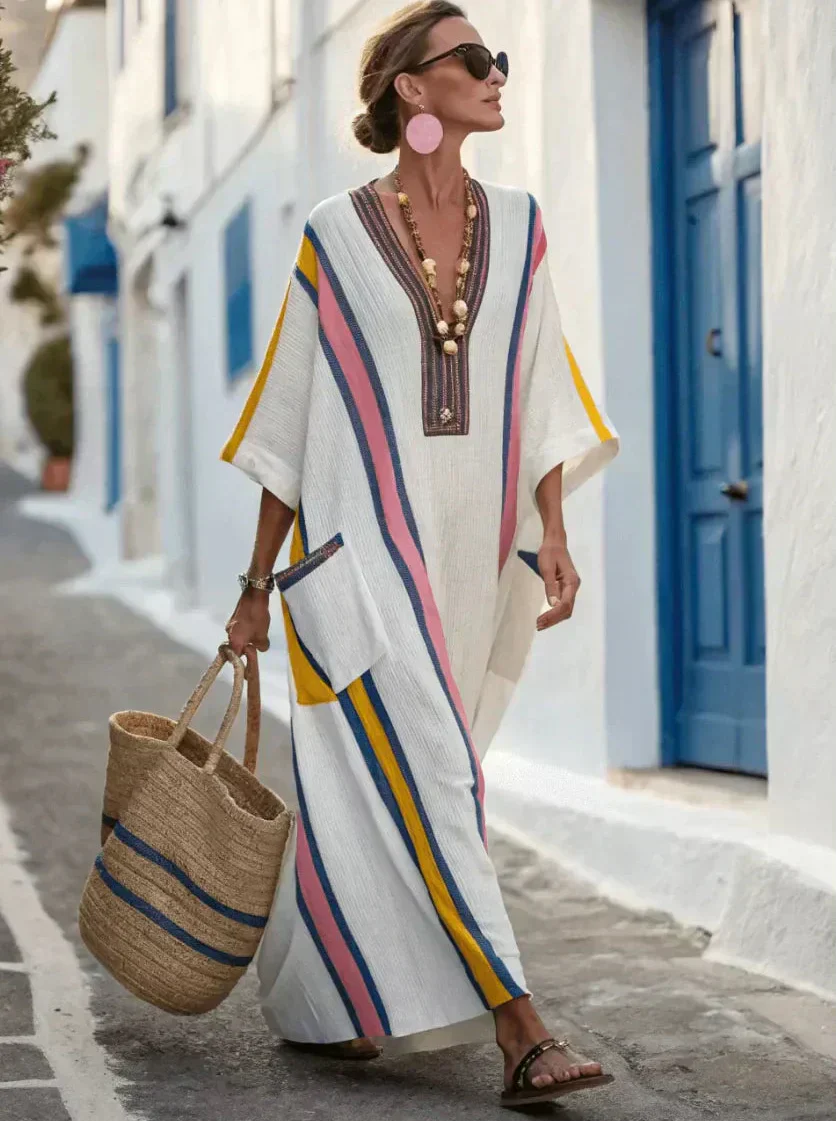 Women's Loose Vacation Dress | Maxi