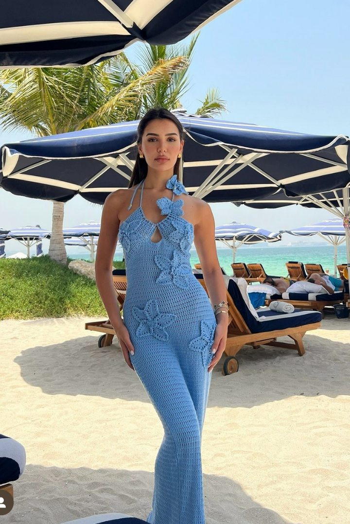 Women's Beach Fitted Dress | Maxi
